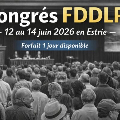 Social - Congrès annuel FDDLP - Une journée le 13 OU le 14 juin 2026 - Prix  Parrain Radio-Réveil